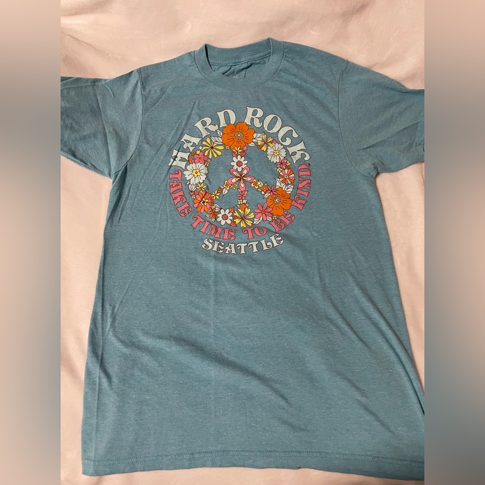 Hard Rock Cafe Blue Seattle T-Shirt